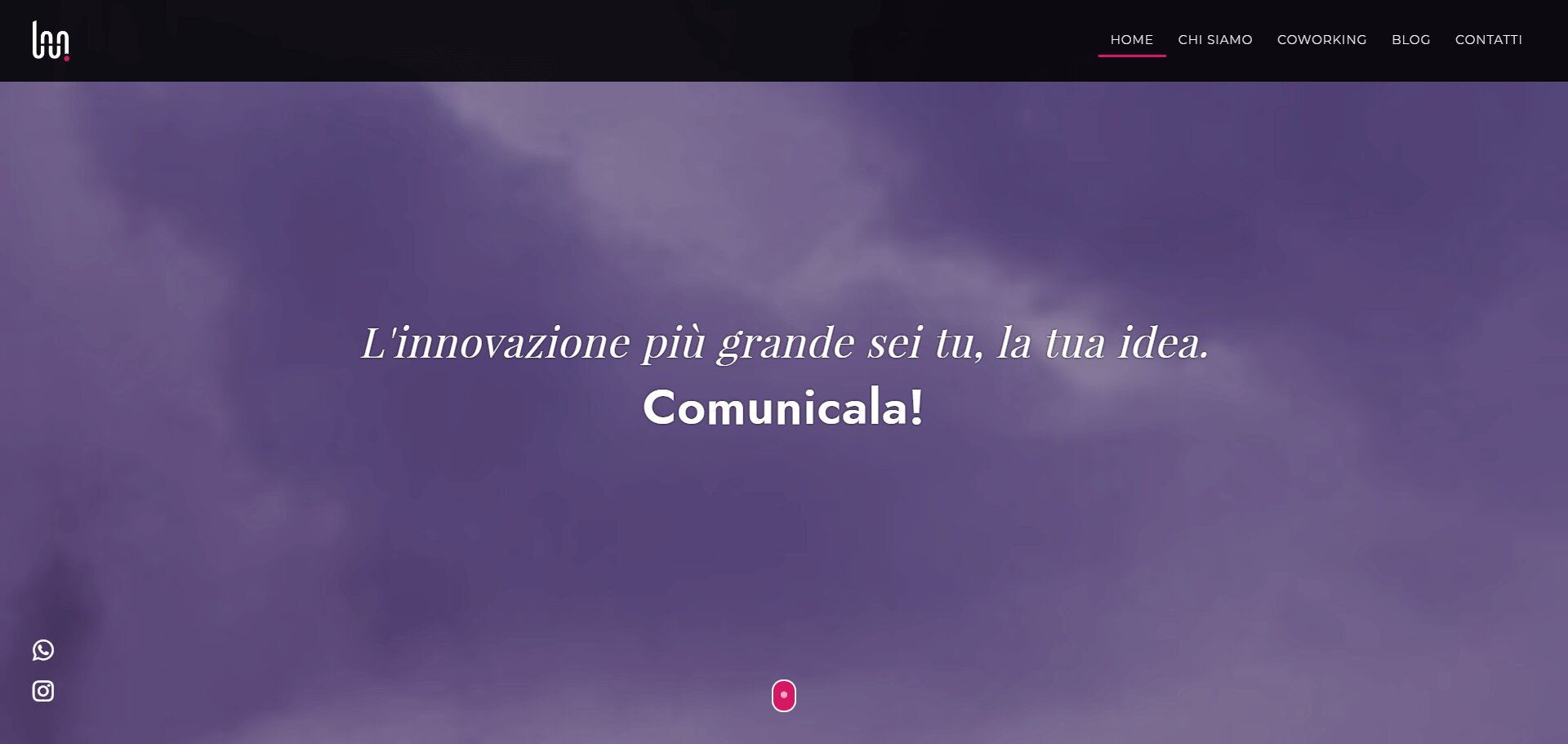 Hashmedia Agropoli: schermata 2 del sito