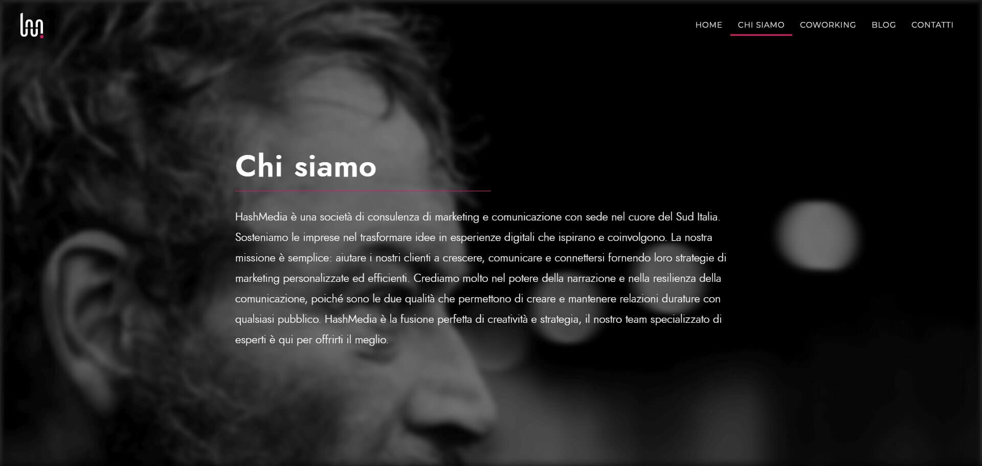 Hashmedia Agropoli: schermata 3 del sito
