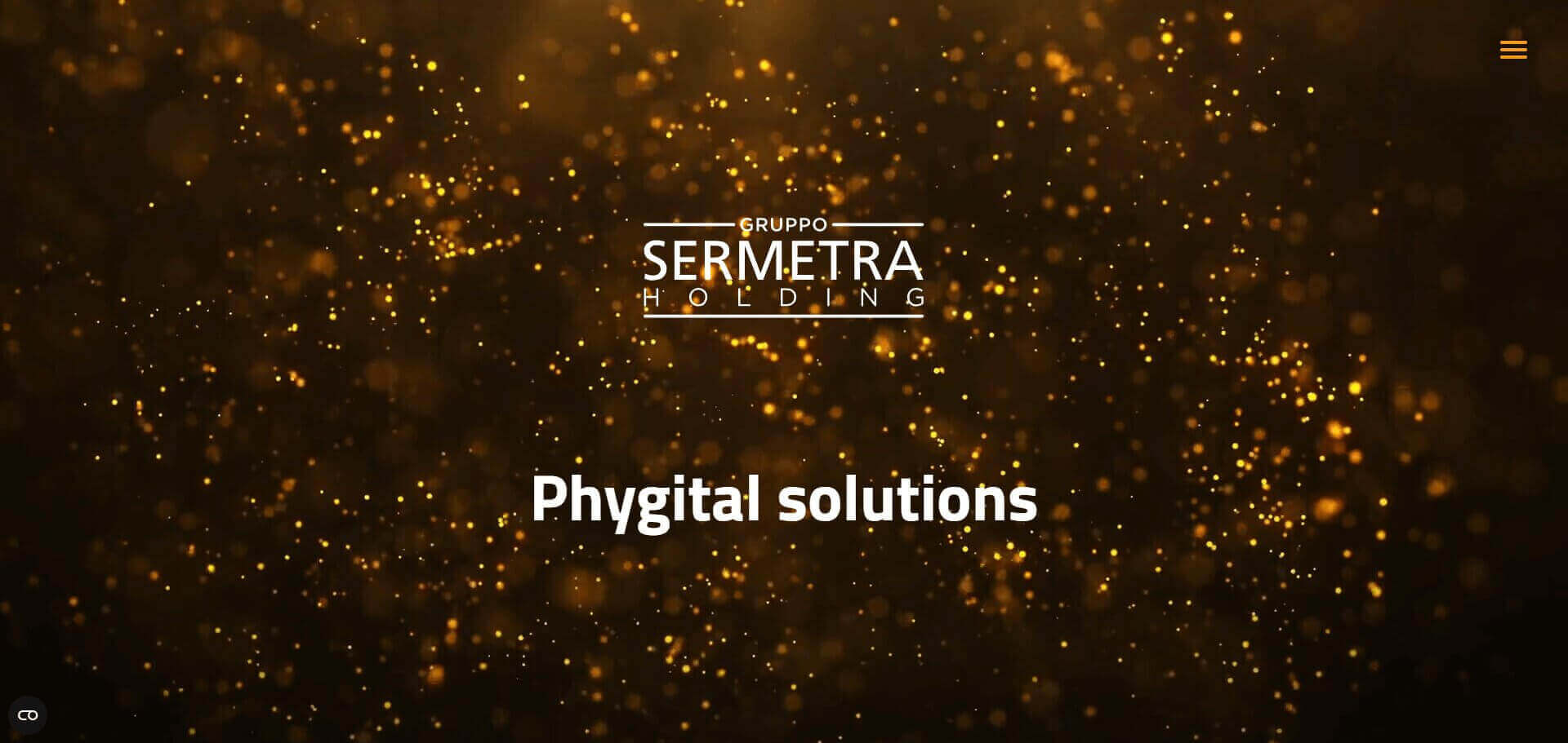 Sermetra Group: schermata 1 del sito